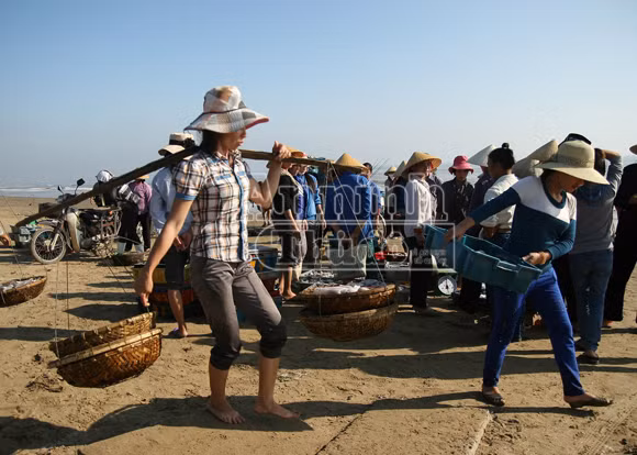 Sóng gió mưu sinh của những người bám biển ảnh 7