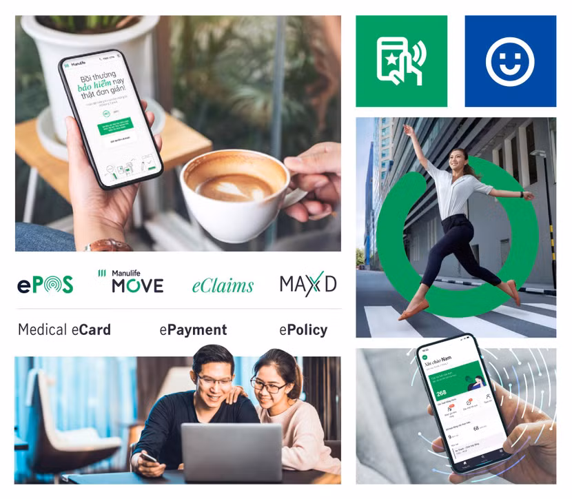 Các giải pháp số hóa của Manulife