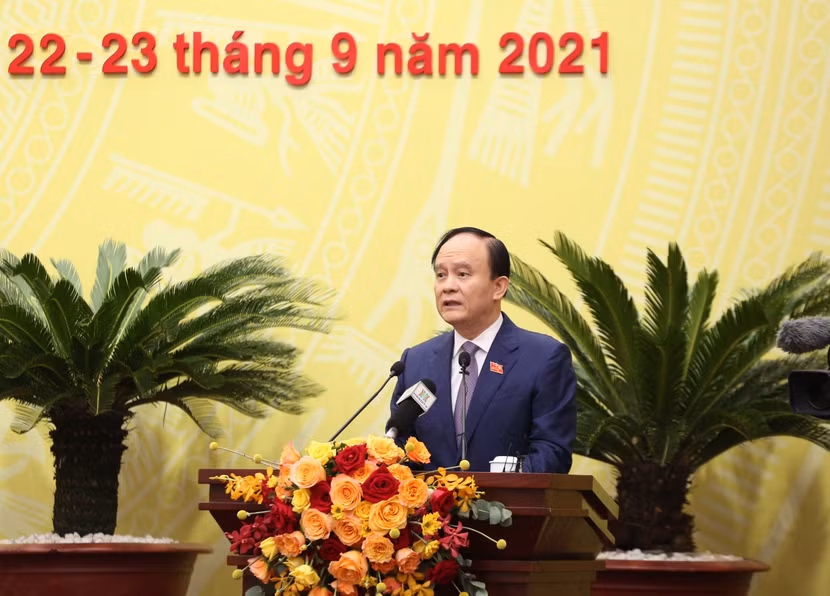 Phó Bí thư Thành ủy, Chủ tịch HĐND TP Nguyễn Ngọc Tuấn phát biểu khai mạc kỳ họp Phó Bí thư Thành ủy, Chủ tịch HĐND TP Nguyễn Ngọc Tuấn phát biểu khai mạc kỳ họp