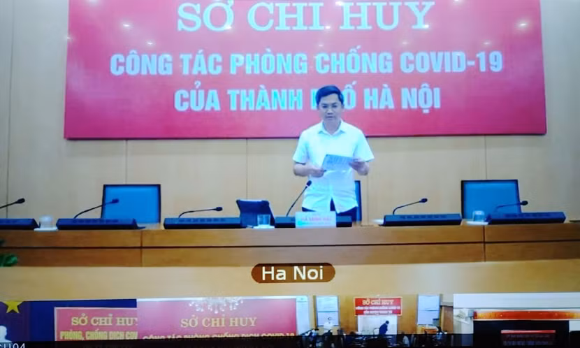 Phó Chủ tịch UBND TP Hà Minh Hải kết luận buổi giao ban