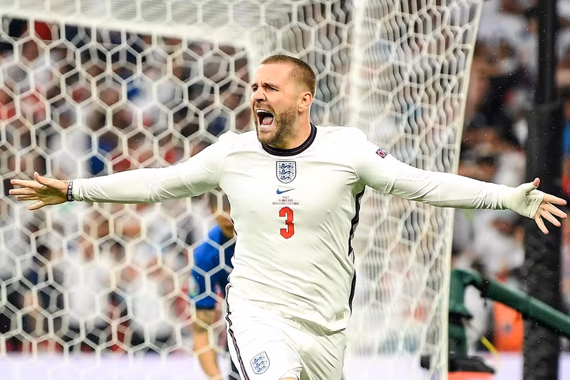 Luke Shaw có một kỳ EURO thành công về mặt cá nhân