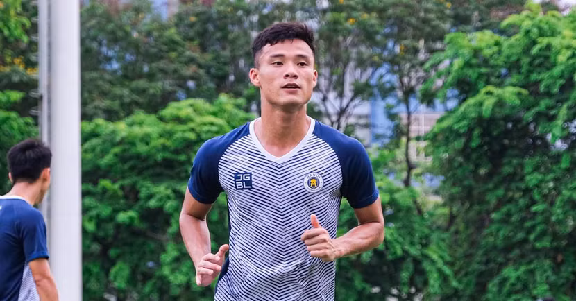 Trần Văn Đạt trở lại khoác áo CLB CAND (Ảnh: Hà Nội FC)