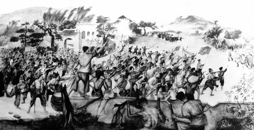 Trước khi diễn ra Đại hội đại biểu toàn quốc lần thứ nhất của Đảng, cao trào cách mạng 1930-1931 mà đỉnh cao là phong trào Xô Viết-Nghệ Tĩnh 1930-1931 đã làm rung chuyển chế độ thống trị của đế quốc Pháp và tay sai. (Ảnh: TTXVN)