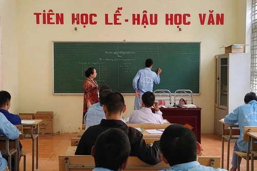 Hành trình gieo chữ ở Cơ sở cai nghiện ma túy số 2 Hà Nội