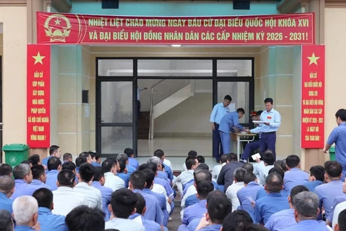 Ngày bầu cử đặc biệt của hơn 4.800 học viên tại các cơ sở cai nghiện ma túy Hà Nội