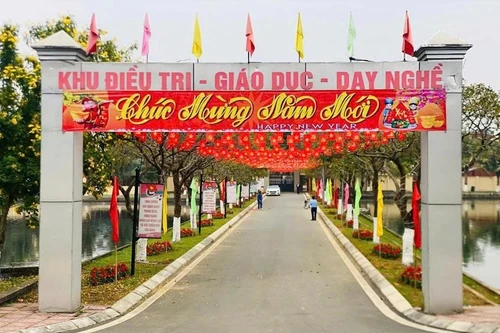 Tết Dương lịch đáng nhớ tại Cơ sở cai nghiện ma túy