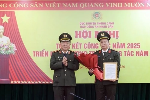 Đại tá Nguyễn Thanh Bình được phân công giữ chức Tổng Biên tập Báo CAND