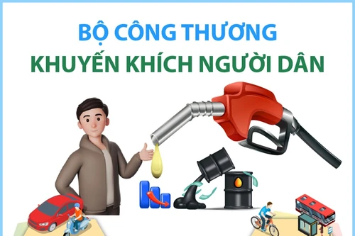 Bộ Công Thương khuyến khích người dân tiết kiệm xăng dầu
