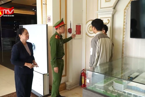 Siết chặt an toàn phòng cháy tại khách sạn bằng hệ thống truyền tin báo cháy