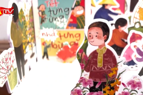 Khi Tết được gói lại trong những trang sách