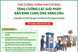 Thủ tướng Chính phủ chỉ đạo tăng cường các giải pháp bảo đảm cung ứng xăng dầu