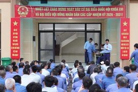 Ngày bầu cử đặc biệt của hơn 4.800 học viên tại các cơ sở cai nghiện ma túy Hà Nội