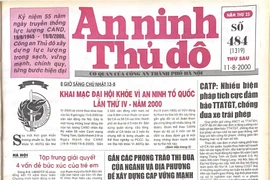 Báo An ninh Thủ đô số 01319, ngày 11/08/2000