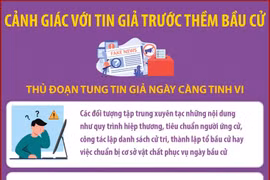 Cảnh giác với tin giả trước thềm bầu cử