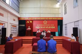 Phiên tòa lưu động - "bài học pháp luật" cho học viên cai nghiện