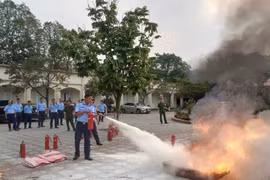 Nâng cao ý thức phòng cháy, chữa cháy tại Cơ sở cai nghiện ma túy số 1 Hà Nội