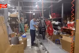 Lật tẩy chiêu lắp "ruột" xe máy điện vào xe đạp điện
