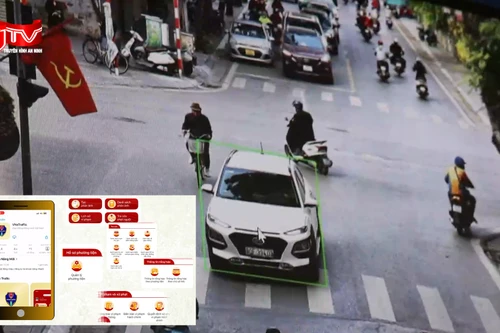 Thông báo vi phạm qua VNeTraffic chỉ sau 2 giờ phát hiện