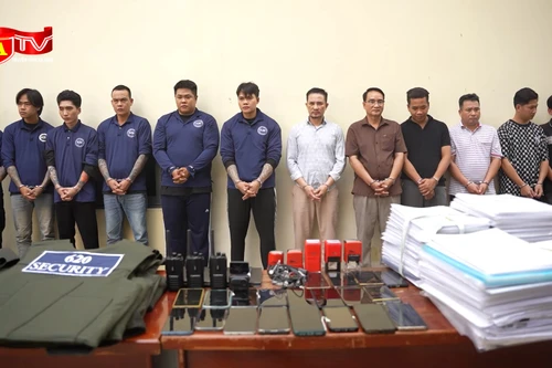 Triệt xóa băng nhóm cưỡng đoạt tài sản núp bóng doanh nghiệp mua bán nợ