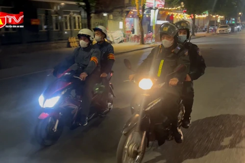 Trấn áp tội phạm đường phố, bảo vệ cuộc sống bình yên hạnh phúc của nhân dân