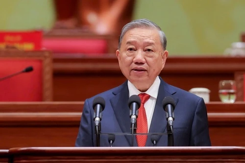 Toàn văn phát biểu của Tổng Bí thư Tô Lâm tại bế mạc Đại hội Đảng XIV