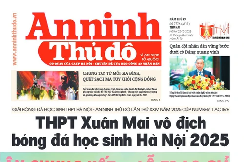Báo An ninh Thủ đô số 7776, ngày 22/12/2025