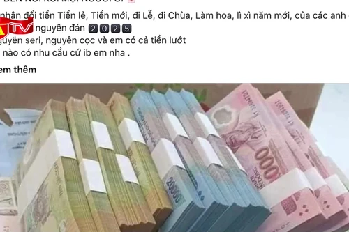 Mất tiền vì đổi tiền mới, tiền lẻ trên mạng 