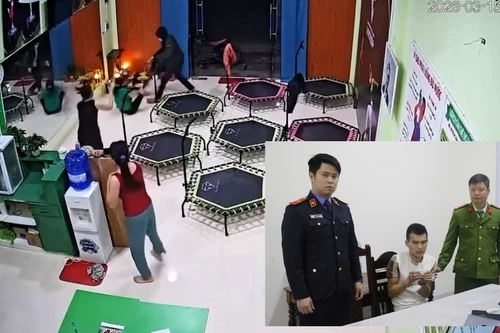 Bắt giữ kẻ bịt mặt, xông vào phòng tập thể dục cướp dây chuyền 