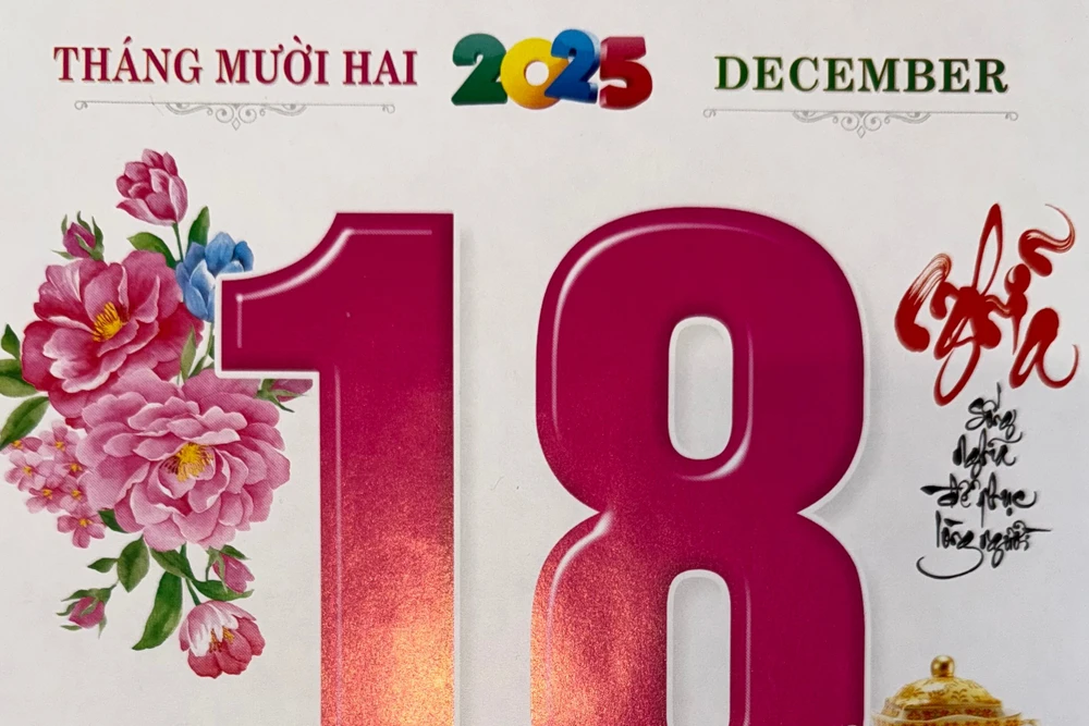 Xem lịch âm - Lịch vạn sự hôm nay ngày 18 tháng 12 năm 2025 tốt hay xấu?