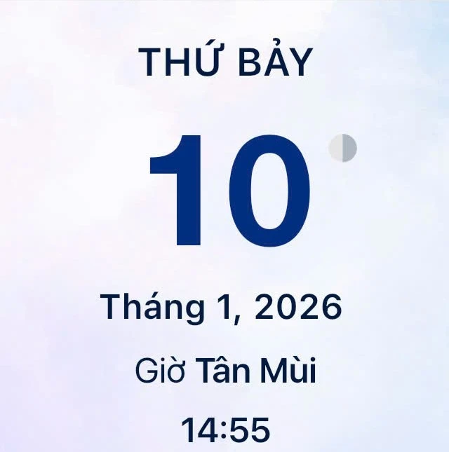 Xem lịch âm - Lịch vạn sự hôm nay ngày 10 tháng 1 năm 2026 tốt hay xấu?