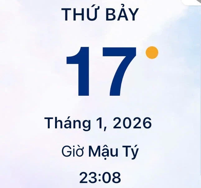 Xem lịch âm - Lịch vạn sự hôm nay ngày 17 tháng 1 năm 2026 tốt hay xấu?