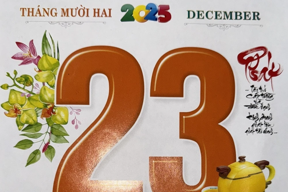 Xem lịch âm - Lịch vạn sự hôm nay ngày 23 tháng 12 năm 2025 tốt hay xấu?