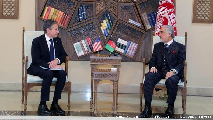 Ngoại trưởng Blinken khẳng định cam kết an ninh của Mỹ với Afghanistan Ngoại trưởng Blinken khẳng định cam kết an ninh của Mỹ với Afghanistan