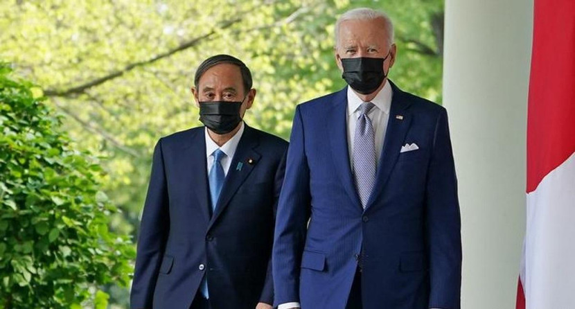 Thủ tướng Nhật Bản Suga là lãnh đạo thế giới đầu tiên mà ông Joe Biden đón tiếp kể từ khi nhậm chức