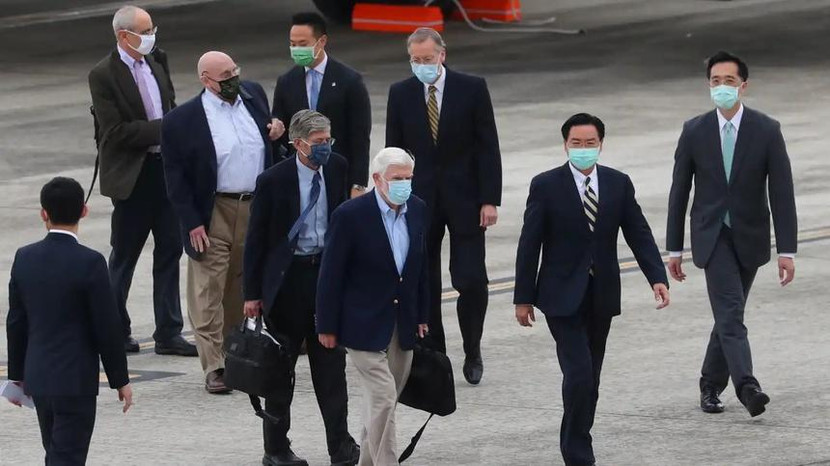 Phái đoàn của Mỹ đã đến Đài Loan để gặp lãnh đạo Thái Anh Văn