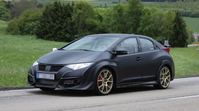 Bắt gặp Honda Civic Type R bản sản xuất trên đường thử ảnh 2