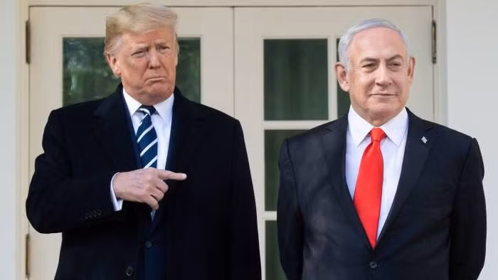 Ông Donald Trump có mối quan hệ tốt với lãnh đạo Israel Benjamin Netanyahu