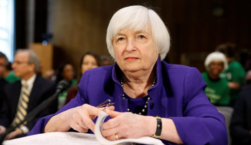 Bộ trưởng Tài chính Mỹ Janet Yellen khuyên EU không nên "thắt lưng buộc bụng" Bộ trưởng Tài chính Mỹ Janet Yellen khuyên EU không nên "thắt lưng buộc bụng"