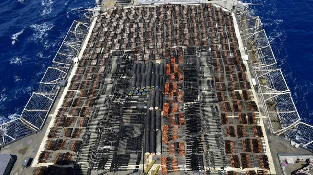 Số vũ khí mới thu giữ được sẽ bị Mỹ tiêu hủy