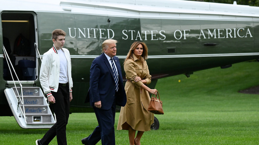 Barron Trump dương tính với SARS-CoV-2 nhưng không có triệu chứng nào
