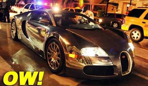 Bugatti Veyron của Flo Rida bị cảnh sát "sờ gáy" ảnh 1