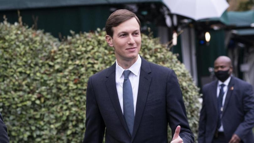 Cựu cố vấn Nhà Trắng Jared Kushner và phụ tá Avi Berkowitz góp công bình thường hóa quan hệ giữa Israel và nhiều nước Arab Cựu cố vấn Nhà Trắng Jared Kushner và phụ tá Avi Berkowitz góp công bình thường hóa quan hệ giữa Israel và nhiều nước Arab