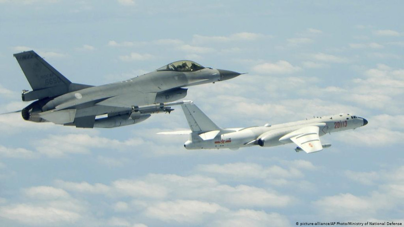 Máy bay Trung Quốc thường xuất hiện rầm rộ gần vùng lãnh thổ Đài Loan