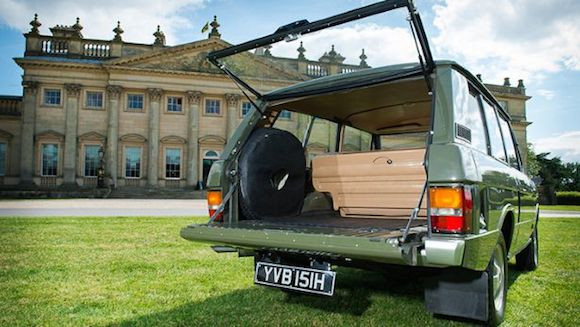 Chiếc Range Rover lâu đời nhất thế giới được đưa lên sàn đấu giá ảnh 5