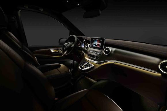 Mercedes V-Class: Tiện lợi, tiết kiệm nhiên liệu ảnh 8