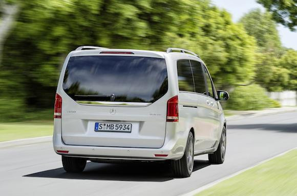 Mercedes V-Class: Tiện lợi, tiết kiệm nhiên liệu ảnh 5