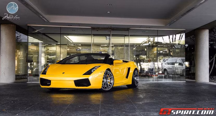 Ra mắt "chú nhện vàng" Lamborghini Gallardo Spyder ảnh 4