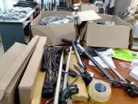 Thu giữ gần 1 tấn linh kiện lắp đặt súng được chào bán trên mạng xã hội