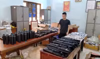 Thu giữ gần 1 tấn linh kiện lắp đặt súng được chào bán trên mạng xã hội