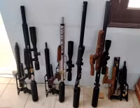 Thu giữ gần 1 tấn linh kiện lắp đặt súng được chào bán trên mạng xã hội